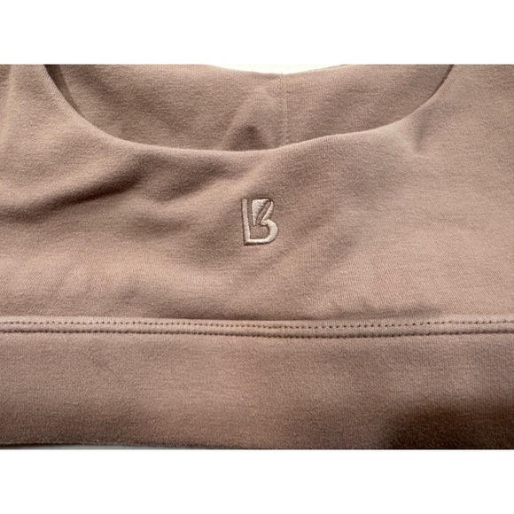 Buff Bunny Cloud Bralette Sports Bra  Super Soft Tan/Mauve Size Medium - Picture 7 of 8